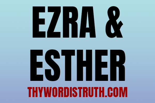 38 Lessons on Ezra & Esther